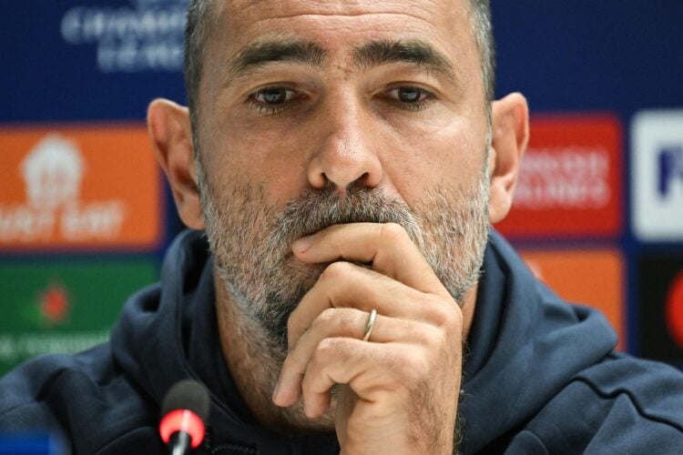 How a depleted Tottenham side might be set up by Igor Tudor using a 3-4-2-1 system